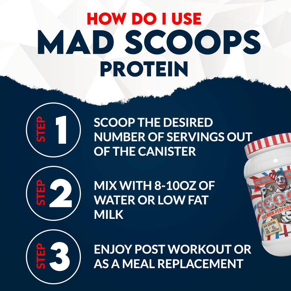 MAD SCOOPS MULTI FACETED PREMIUM PERFORMANCE PROTEIN