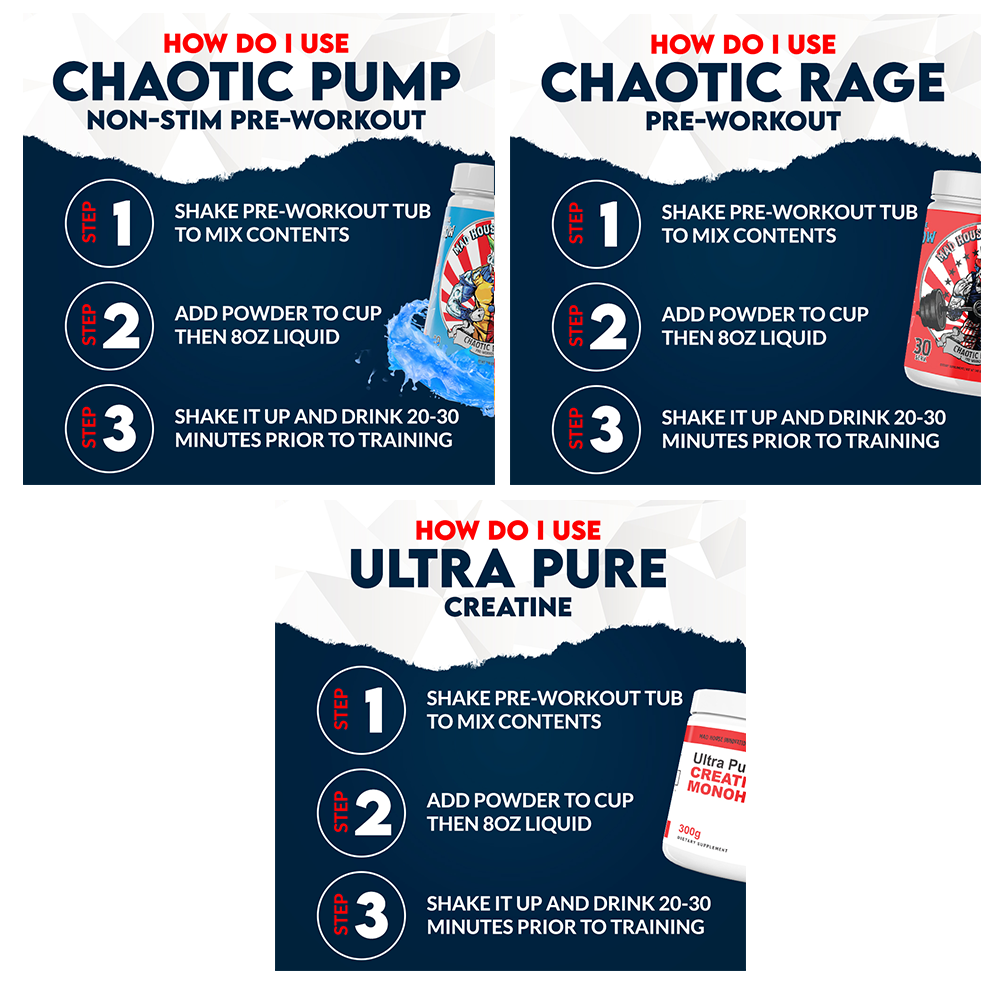 ULTIMATE PRE-WORKOUT STACK - Mad House Innovations